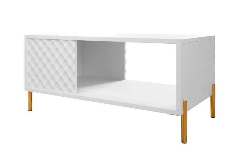 Holmes Sofabord 92 cm, Hvid