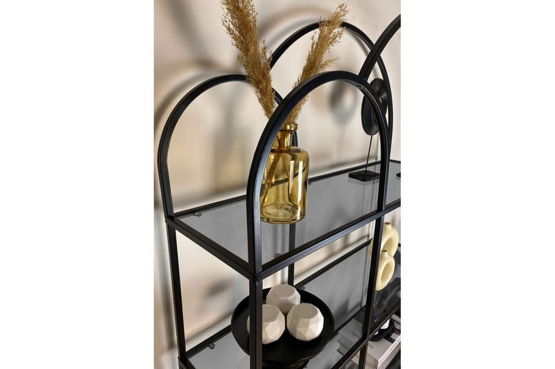 Hu Bogreol 100 cm - Sort - Opbevaring - Hylder & Reoler - Bogreol