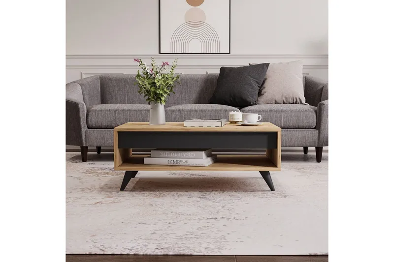 Hume Sofabord 90 cm - Eg - Møbler - Borde - Sofabord