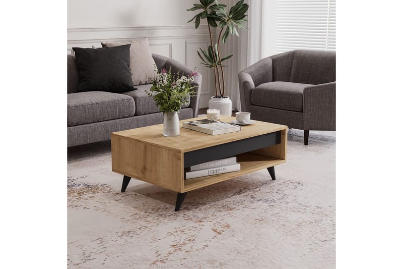 Hume Sofabord 90 cm - Eg - Møbler - Borde - Sofabord