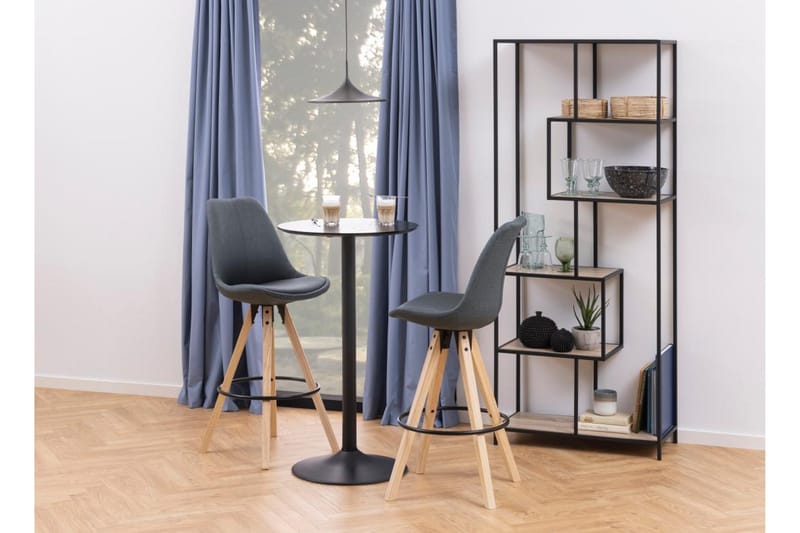 Ibiza Barbord 60x60 cm - Sort - Møbler - Borde - Barbord & ståbord