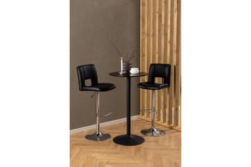 Ibiza Barbord 60x60 cm - Sort - Møbler - Borde - Barbord & ståbord