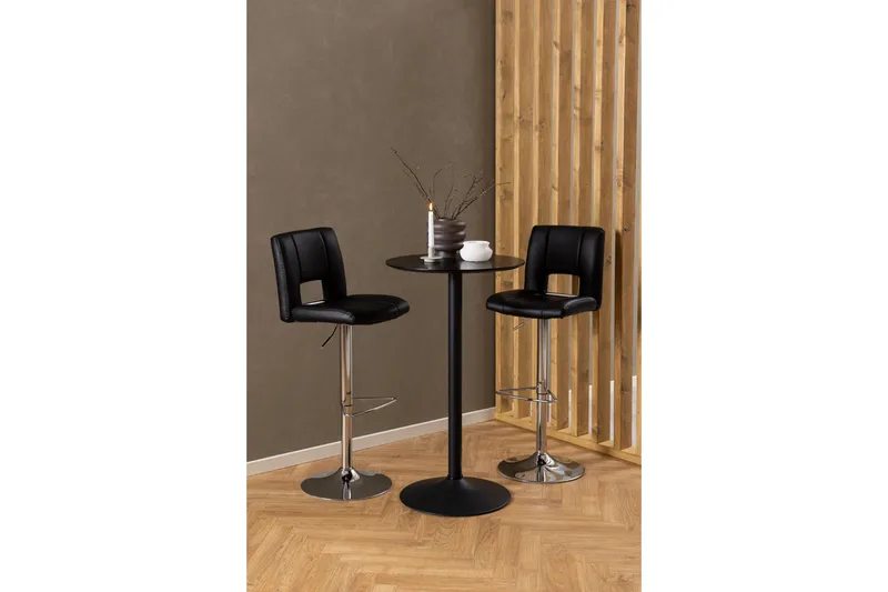 Ibiza Barbord 60x60 cm - Sort - Møbler - Borde - Barbord & ståbord