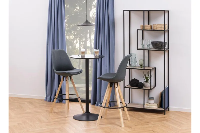 Ibiza Barbord 60x60 cm - Sort - Møbler - Borde - Barbord & ståbord