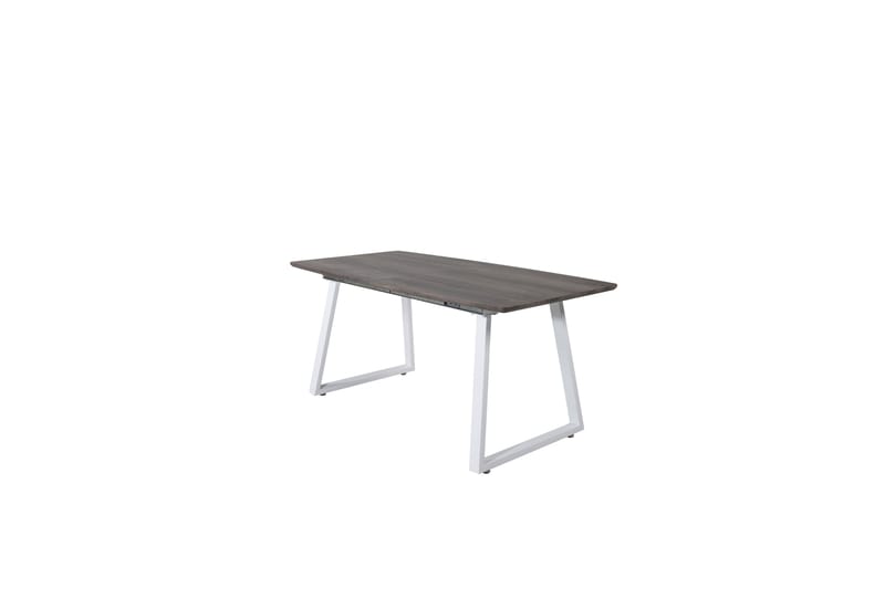 Inca Spisebord 160 cm Udvidelig - Gr�å/Hvit - Møbler - Borde - Spisebord og køkkenbord