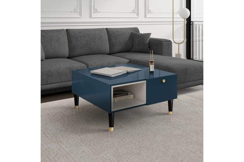 Includo Sofabord 80 cm - Blå - Møbler - Borde - Sofabord