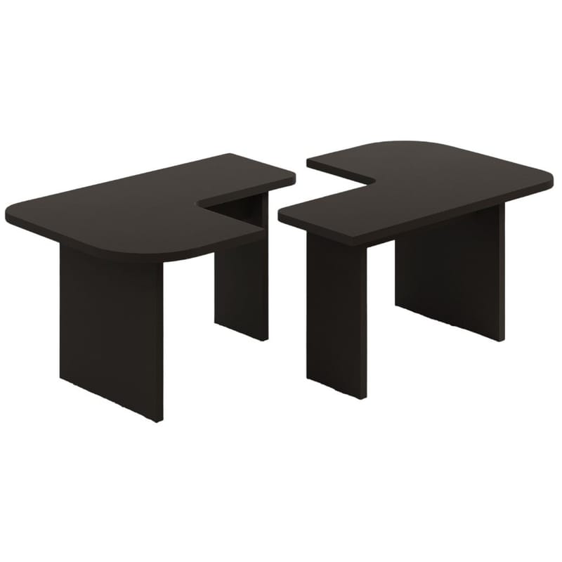 Iris Sofabordssæt 90x35x45 cm - Antracit - Møbler - Borde - Sofabord