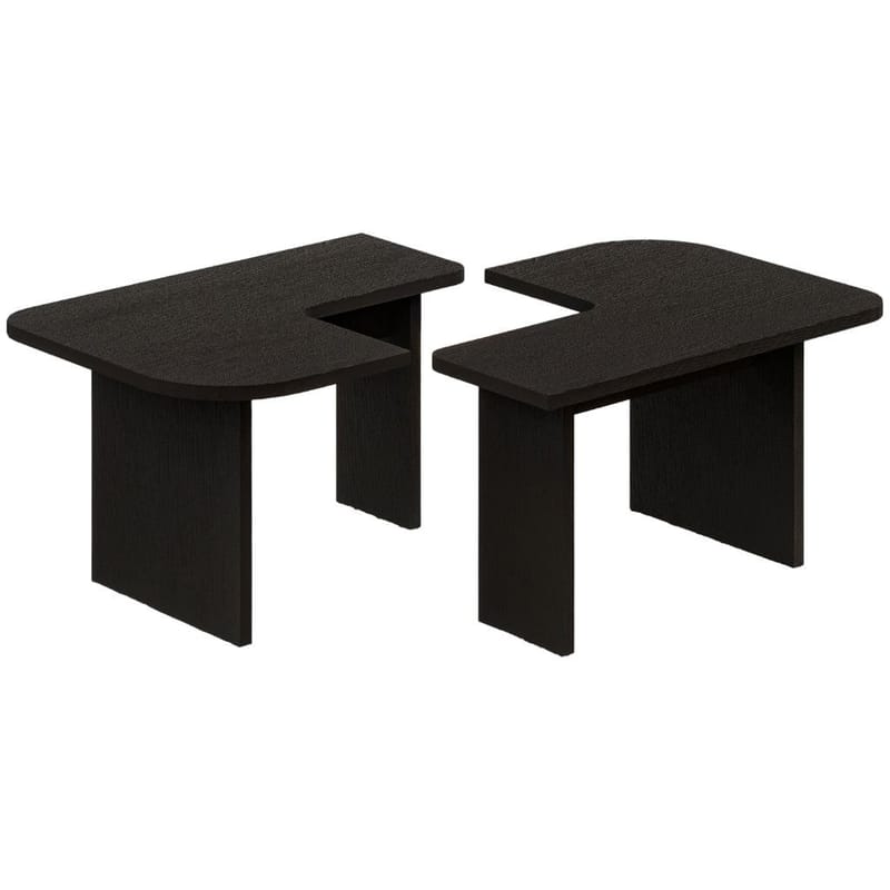 Iris Sofabordssæt 90x35x45 cm - Sort - Møbler - Borde - Sofabord