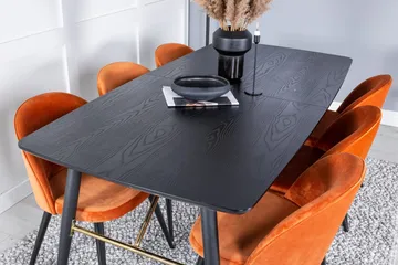 Irunea spisesæt 180 cm + 6 Valeri-spisebordsstole - Møbler - Borde - Spisebordssæt