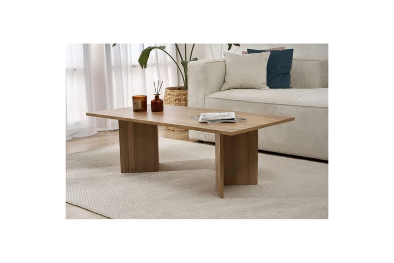 Isami Sofabord 119 cm - Brun - Møbler - Borde - Sofabord