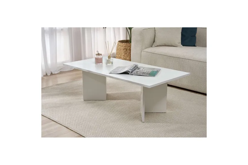 Isami Sofabord 119 cm - Hvid - Møbler - Borde - Sofabord