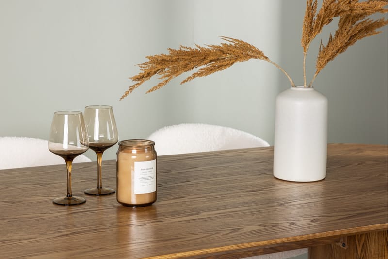 Isolde Spisegruppe 180 cm Oval med 4 Chico stole - Natur - Møbler - Borde - Spisebordssæt