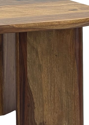 Ivoano Sofabord 60 cm Landlig stil - Varm mørkebrun - Møbler - Borde - Sofabord