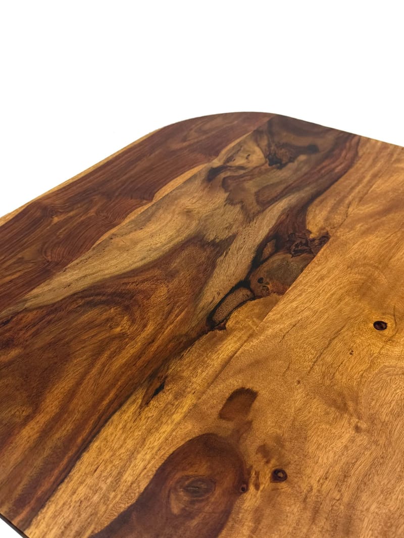 Ivoano Sofabord 60 cm Landlig stil - Varm mørkebrun - Møbler - Borde - Sofabord