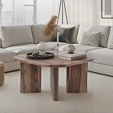 Ivoano Sofabord 60 cm Landlig stil - Varm mørkebrun - Møbler - Borde - Sofabord