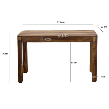 Ivoela Spisebord 120 cm - Varm brun - Møbler - Borde - Spisebord og køkkenbord