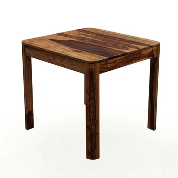 Ivoela Spisebord 80 cm - Varm mørkebrun - Møbler - Borde - Spisebord og køkkenbord