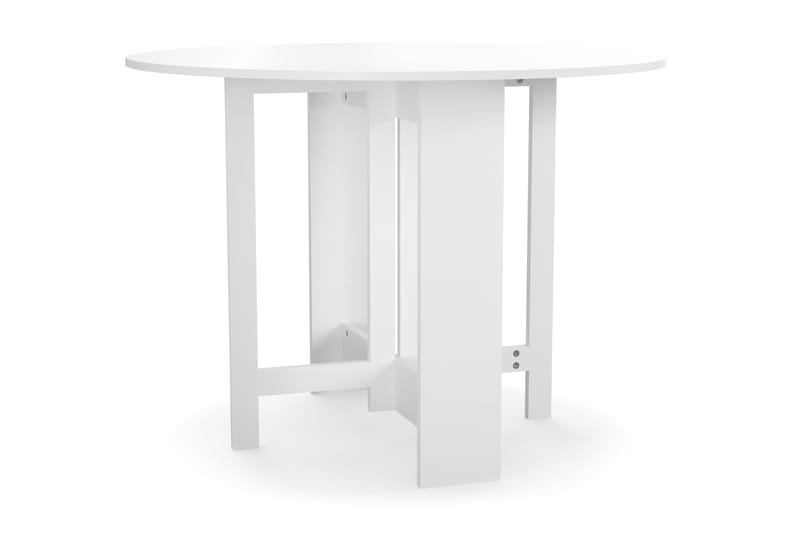 Jeba Sofabord 100 cm - Hvid - Møbler - Borde - Spisebord og køkkenbord