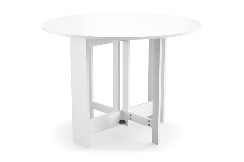 Jeba Spisebord 100 cm - Hvid - Møbler - Borde - Spisebord og køkkenbord