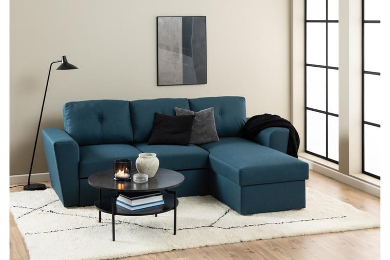 Jennifer Sofabord 80 cm - Sort - Møbler - Borde - Sofabord