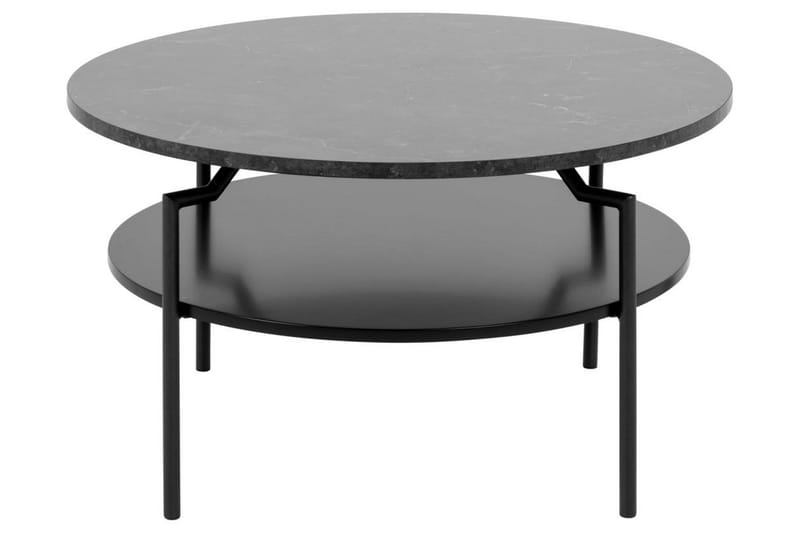 Jennifer Sofabord 80 cm - Sort - Møbler - Borde - Sofabord