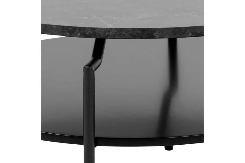 Jennifer Sofabord 80 cm - Sort - Møbler - Borde - Sofabord