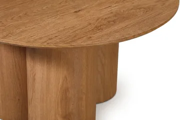 Juno Sofabord Rundt 85 cm - Eg - Møbler - Borde - Sofabord