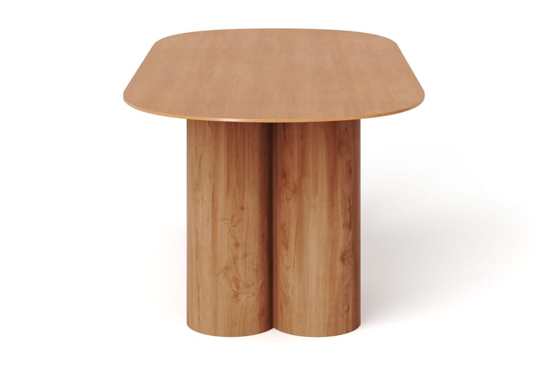 Juno Spisebord Oval 220×100 cm Finér - Eg - Møbler - Borde - Spisebord og køkkenbord