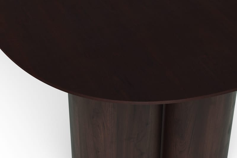Juno Spisebord Oval 220×100 cm Finér - Røget eg - Møbler - Borde - Spisebord og køkkenbord