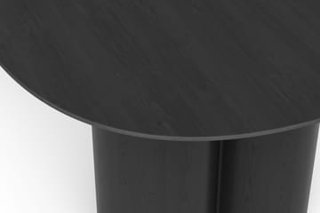 Juno Spisebord Oval 220×100 cm Finér - Sortbejdset eg - Møbler - Borde - Spisebord og køkkenbord