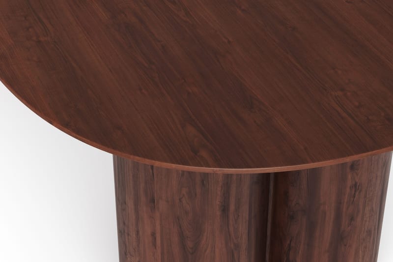 Juno Spisebord Oval 220×100 cm Finér - Valnød - Møbler - Borde - Spisebord og køkkenbord