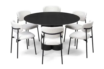 130 cm - Sortbejdset eg