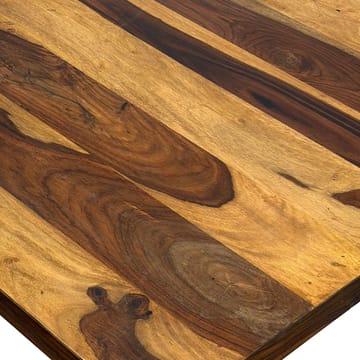 Jununa Spisebord 80 cm - Varm brun med naturlig åretegning - Møbler - Borde - Spisebord og køkkenbord