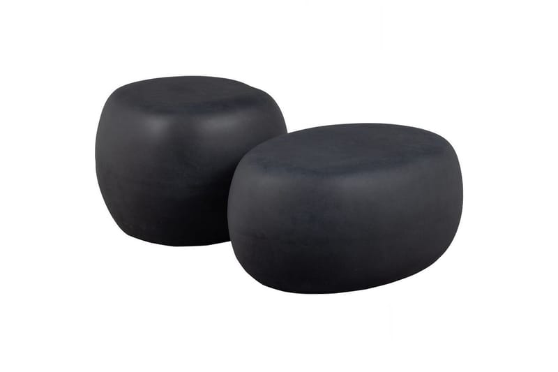 Kaffebord Småsten - Antracit, 35x50x50 cm - Møbler - Borde - Sofabord