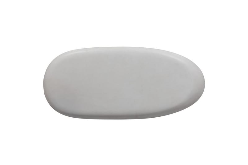 Kaffebord Småsten - Hvid, 28x100x43 cm - Møbler - Borde - Sofabord