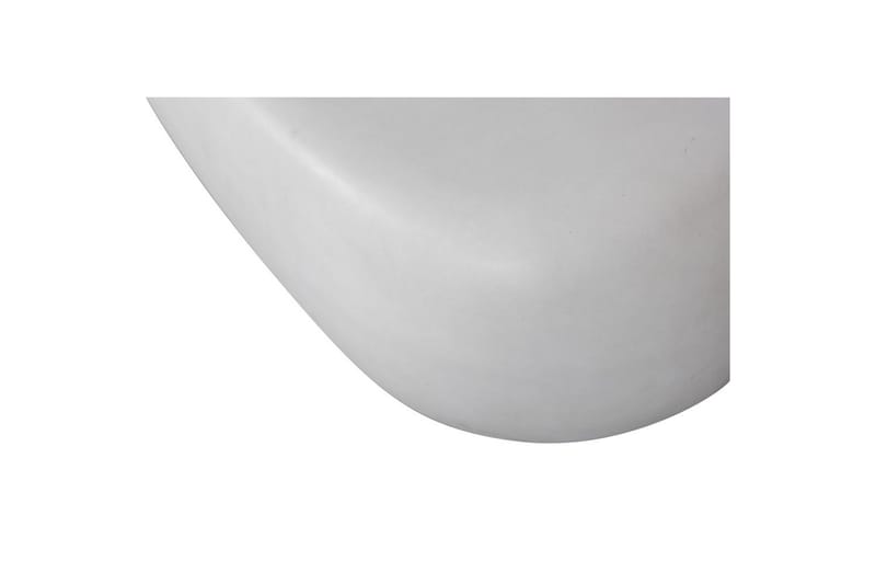 Kaffebord Småsten - Hvid, 28x100x43 cm - Møbler - Borde - Sofabord