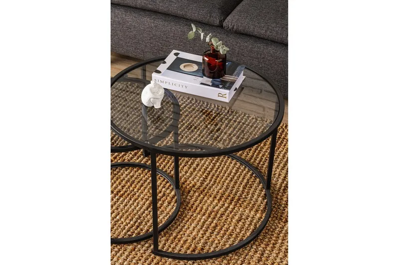 Kashiwa Sofabord 60 cm - Sort - Møbler - Borde - Sofabord