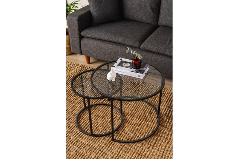 Kashiwa Sofabord 60 cm - Sort - Møbler - Borde - Sofabord