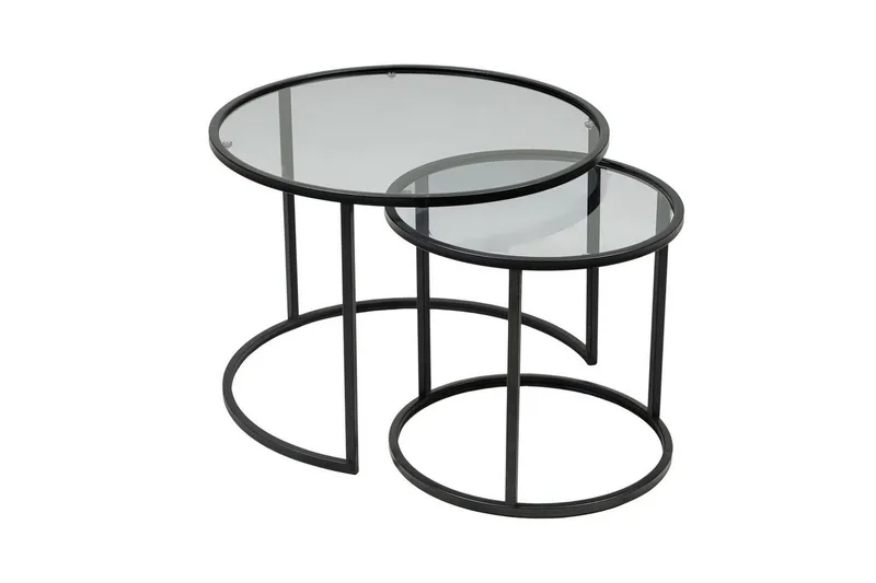 Kashiwa Sofabord 60 cm, Sort