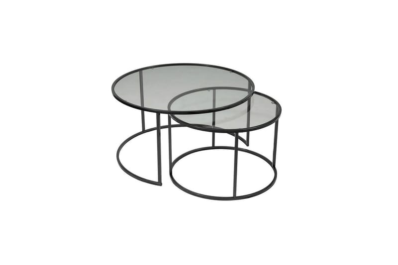 Kashiwa Sofabord 80 cm, Sort