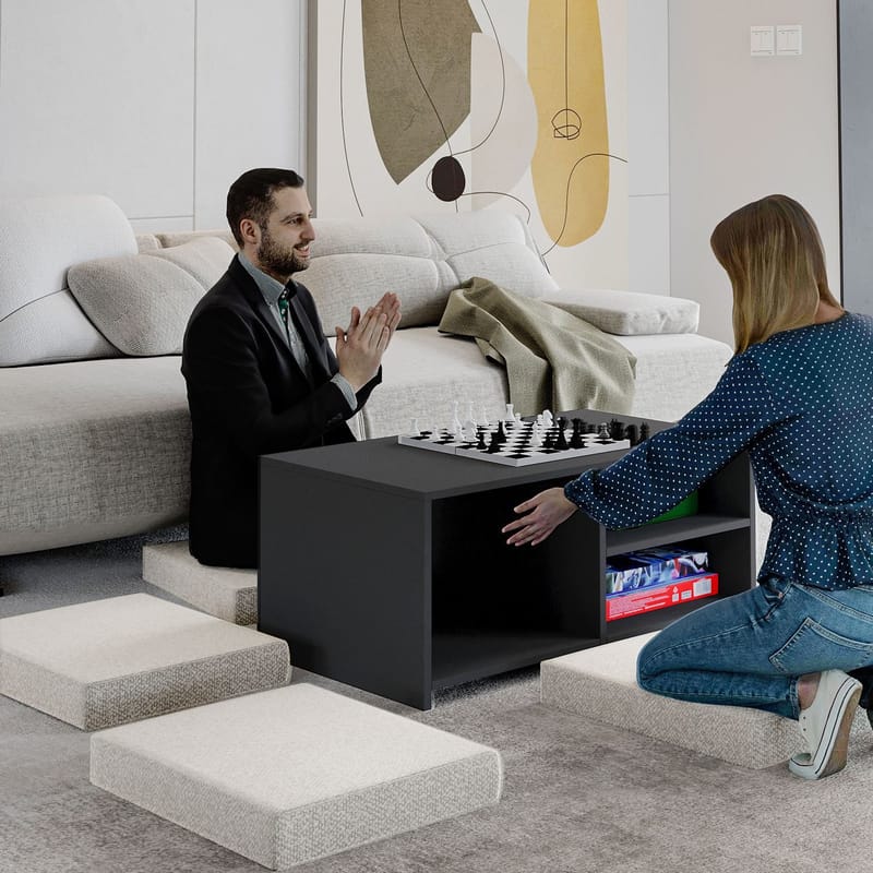 Kavon Sofabordssæt 90x44,1x45 cm - Antracit - Møbler - Borde - Sofabord