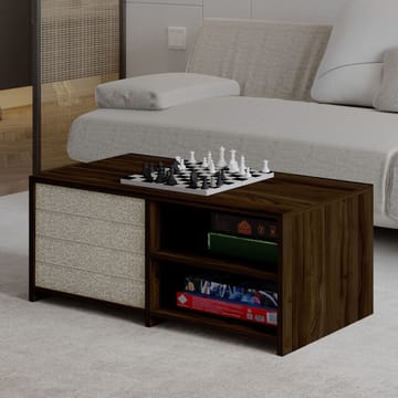 Kavon Sofabordssæt 90x44,1x45 cm - Valnød - Møbler - Borde - Sofabord