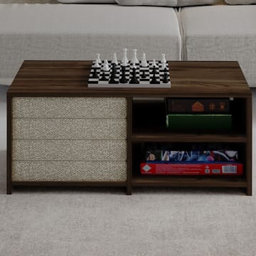 Kavon Sofabordssæt 90x44,1x45 cm - Valnød - Møbler - Borde - Sofabord