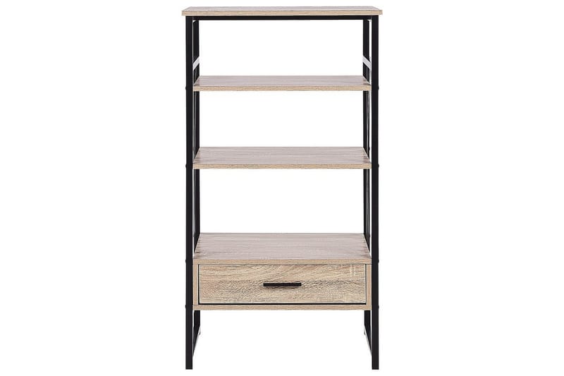 Keene Bogreol 56 cm i Eg - Lysebrun - Opbevaring - Hylder & Reoler - Bogreol