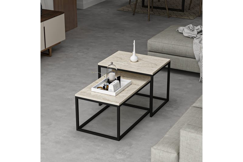 Keja Sofabord 72 cm - Beige - Møbler - Borde - Sofabord