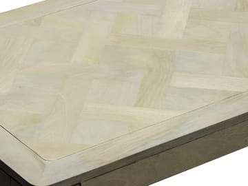 Kelela sofabord 120 cm - Hvidbejdset - Møbler - Borde - Sofabord