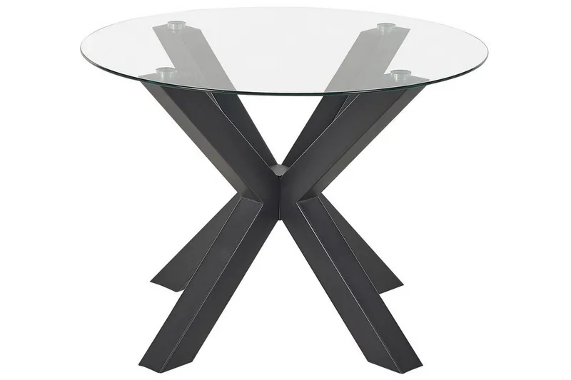 Kerrobert Spisebord 100 cm, Sort