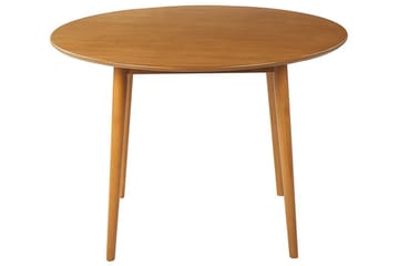 Kindersley Spisebord 110 cm Rund - Lysebrun - Møbler - Borde - Spisebord og køkkenbord