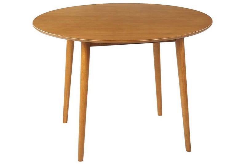 Kindersley Spisebord 110 cm Rund, Lysebrun