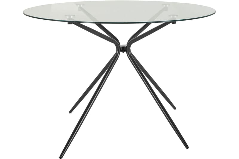 Kingsnorth Spisebord Rundt 110 cm - Sort - Spisebord og køkkenbord